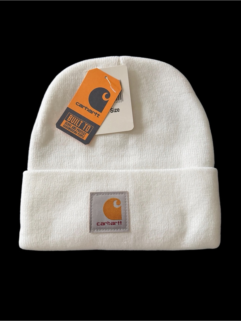 NWT-CARHARTT-women’s white beanie